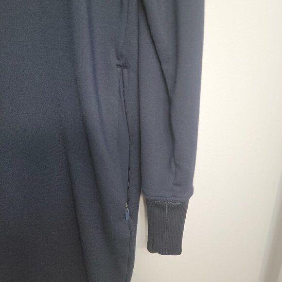 Athleta Dark Blue Sweatshirt Dress #92  Size XS - Picture 7 of 7